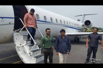 Ram Gopal Varma and Sachiin Joshi in Patna To Promote Veerappan